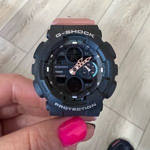 Excellent condition G-Shock by Casio Women's Analog-Digital GMA-S140 watch